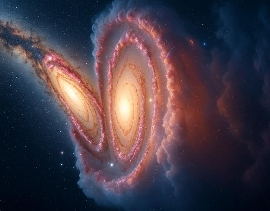 Cosmic Clash: Andromeda-Milky Way Merger Simulator